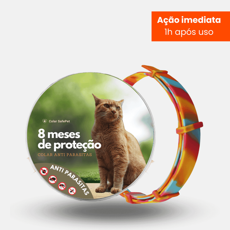 Mais Proteção para Seu PET, Mais Tranquilidade para Você!

Você está prestes a descobrir o segredo para manter seu pet protegido e saudável com a máxima eficácia.
Colar Anti Pulgas