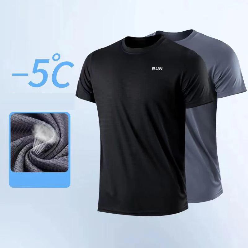 Camiseta Masculina Dry-Fit Gola Redonda