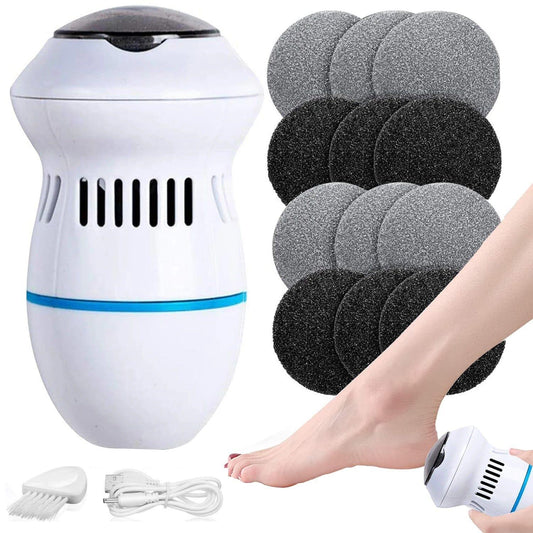 REMOVA OS CALOS E PELE MORTA DE SEUS PÉS DE FORMA PROFISSIONAL, RÁPIDA E SEM MUITO ESFORÇO.
Com a lixa elétrica para calos e rachaduras Beauty Feet você se livra daRemovedor de calos