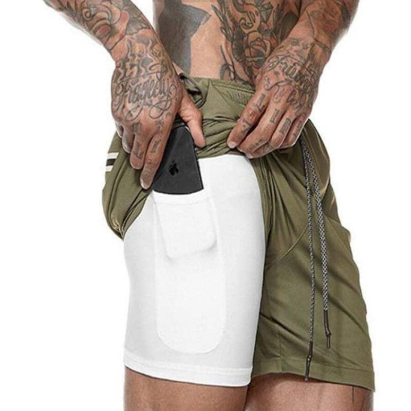 O Shorts Air Effect é confortável e perfeito para praticar esportes!
Projetado para todas necessidades. Seu shorts interno de elástico de silicone na barra, proporcShorts Para Treino 2 em 1 Esporte Air Effect